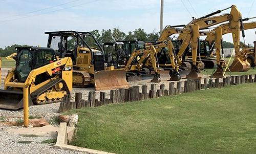 cat equipment rentals in enid ok